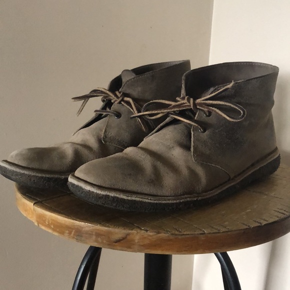 Clarks Suede Desert Boots - Picture 3 of 5